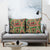 Darfur Sudan Pillow Cover with Red Green Beige Tribal Pattern - Wonder Print Shop