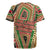 Darfur Sudan Rugby Jersey with Red Green Beige Tribal Pattern - Wonder Print Shop