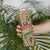 Darfur Sudan Skinny Tumbler with Red Green Beige Tribal Pattern - Wonder Print Shop