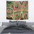 Darfur Sudan Tapestry with Red Green Beige Tribal Pattern - Wonder Print Shop