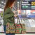 Darfur Sudan Travel Bag with Red Green Beige Tribal Pattern - Wonder Print Shop