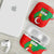Darfur Sudan AirPods Case with Red Green Yellow Crescent Star - Wonder Print Shop