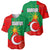 Darfur Sudan Baseball Jersey with Red Green Yellow Crescent Star - Wonder Print Shop