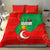 Darfur Sudan Bedding Set with Red Green Yellow Crescent Star - Wonder Print Shop