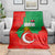 Darfur Sudan Blanket with Red Green Yellow Crescent Star - Wonder Print Shop