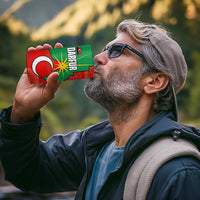 Darfur Sudan 4 in 1 Can Cooler Tumbler with Red Green Yellow Crescent Star - Wonder Print Shop