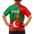 Darfur Sudan Family Matching Off The Shoulder Long Sleeve Dress and Hawaiian Shirt with Red Green Yellow Crescent Star - Wonder Print Shop