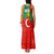 Darfur Sudan Family Matching Tank Maxi Dress and Hawaiian Shirt with Red Green Yellow Crescent Star - Wonder Print Shop