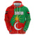 Darfur Sudan Hoodie with Red Green Yellow Crescent Star - Wonder Print Shop