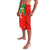 Darfur Sudan Lavalava with Red Green Yellow Crescent Star - Wonder Print Shop