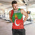 Darfur Sudan Men Tank Top with Red Green Yellow Crescent Star - Wonder Print Shop