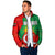 Darfur Sudan Padded Jacket with Red Green Yellow Crescent Star - Wonder Print Shop