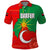 Darfur Sudan Polo Shirt with Red Green Yellow Crescent Star - Wonder Print Shop