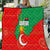 Darfur Sudan Quilt with Red Green Yellow Crescent Star - Wonder Print Shop