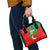 Darfur Sudan Shoulder Handbag with Red Green Yellow Crescent Star - Wonder Print Shop