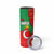 Darfur Sudan Skinny Tumbler with Red Green Yellow Crescent Star - Wonder Print Shop