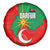 Darfur Sudan Spare Tire Cover with Red Green Yellow Crescent Star - Wonder Print Shop