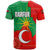 Darfur Sudan T Shirt with Red Green Yellow Crescent Star - Wonder Print Shop