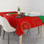 Darfur Sudan Tablecloth with Red Green Yellow Crescent Star - Wonder Print Shop