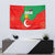 Darfur Sudan Tapestry with Red Green Yellow Crescent Star - Wonder Print Shop