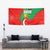 Darfur Sudan Tapestry with Red Green Yellow Crescent Star - Wonder Print Shop