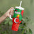 Darfur Sudan Tumbler With Handle with Red Green Yellow Crescent Star - Wonder Print Shop
