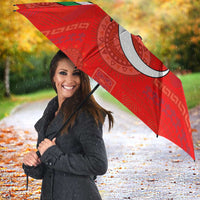 Darfur Sudan Umbrella with Red Green Yellow Crescent Star - Wonder Print Shop