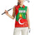 Darfur Sudan Women Sleeveless Polo Shirt with Red Green Yellow Crescent Star - Wonder Print Shop