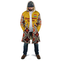 Iraq Kurdistan Region Cloak Traditional Pattern Yellow Red Green - Wonder Print Shop