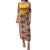 Iraq Kurdistan Region Family Matching Puletasi and Hawaiian Shirt Traditional Pattern Yellow Red Green - Wonder Print Shop