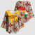 Iraq Kurdistan Region Kimono Sleeve Blouse Traditional Pattern Yellow Red Green - Wonder Print Shop