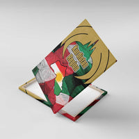 Kurdistan Region Iraq Canvas Wall Art Eagle Emblem Red Green Black - Wonder Print Shop