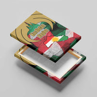 Kurdistan Region Iraq Canvas Wall Art Eagle Emblem Red Green Black - Wonder Print Shop