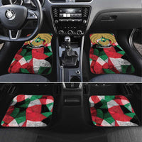 Kurdistan Region Iraq Car Mats Eagle Emblem Red Green Black - Wonder Print Shop