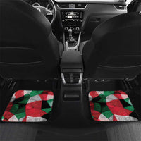 Kurdistan Region Iraq Car Mats Eagle Emblem Red Green Black - Wonder Print Shop