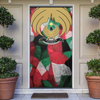 Kurdistan Region Iraq Door Cover Eagle Emblem Red Green Black - Wonder Print Shop