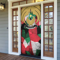 Kurdistan Region Iraq Door Cover Eagle Emblem Red Green Black - Wonder Print Shop