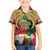 Kurdistan Region Iraq Family Matching Summer Maxi Dress and Hawaiian Shirt Eagle Emblem Red Green Black - Wonder Print Shop