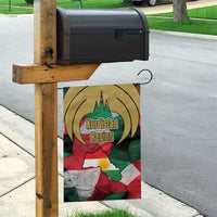 Kurdistan Region Iraq Garden Flag Eagle Emblem Red Green Black - Wonder Print Shop