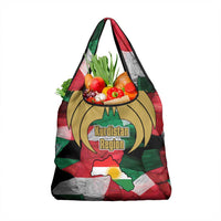 Kurdistan Region Iraq Grocery Bag Eagle Emblem Red Green Black - Wonder Print Shop