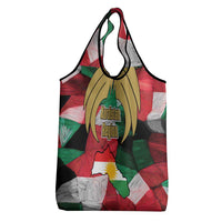 Kurdistan Region Iraq Grocery Bag Eagle Emblem Red Green Black - Wonder Print Shop