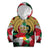 Kurdistan Region Iraq Kid Hoodie Eagle Emblem Red Green Black - Wonder Print Shop