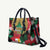 Kurdistan Region Iraq Leather Bag Eagle Emblem Red Green Black - Wonder Print Shop