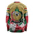 Kurdistan Region Iraq Long Sleeve Shirt Eagle Emblem Red Green Black - Wonder Print Shop