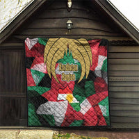 Kurdistan Region Iraq Quilt Eagle Emblem Red Green Black - Wonder Print Shop