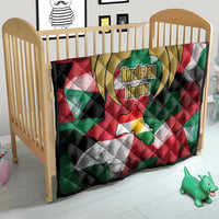 Kurdistan Region Iraq Quilt Eagle Emblem Red Green Black - Wonder Print Shop