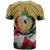 Kurdistan Region Iraq T Shirt Eagle Emblem Red Green Black - Wonder Print Shop