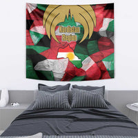 Kurdistan Region Iraq Tapestry Eagle Emblem Red Green Black - Wonder Print Shop