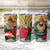 Kurdistan Region Iraq Tumbler Cup Eagle Emblem Red Green Black - Wonder Print Shop