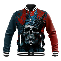 Skull King Baseball Jacket The Time Is Always Right To Do What Is Right - Wonder Print Shop